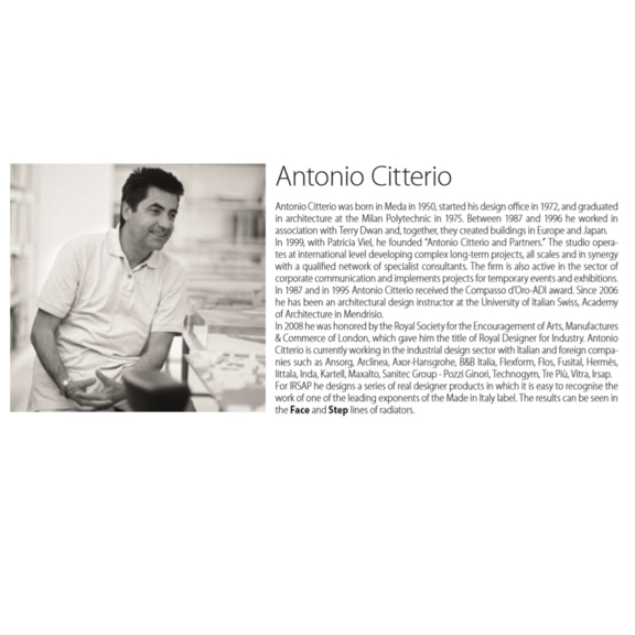 IRSAP Step B Badheizkörper - Designer Citterio