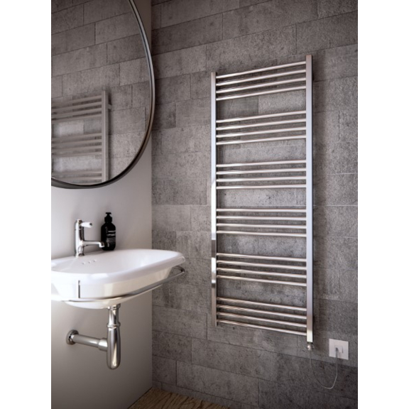 TERMA Fiona Badheizkörper 1380x500 Chrome modernes Badezimmer