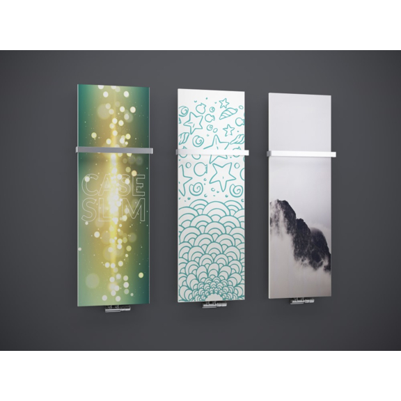 TERMA Case Slim Designheizkörper mit Druckmotiv