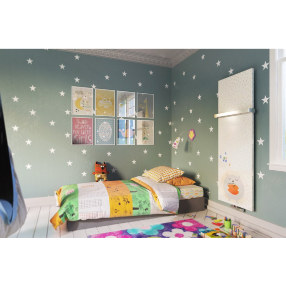 TERMA Case Slim Designheizkörper mit Druckmotiv