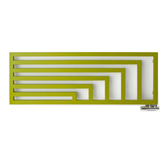 TERMA Angus H Designheizkörper Farbe Soft Green Apple