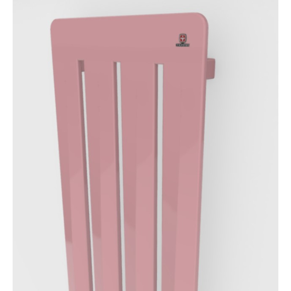 TERMA Aero V Designheizkörper verschiedene Farbvarianten RAL3015 Detail