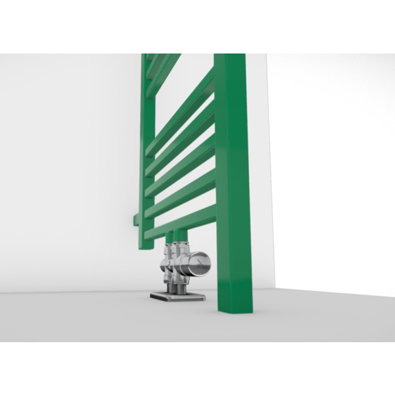 TERMA Bone DW Badheizkörper Farbvariante RAL6024 Profil