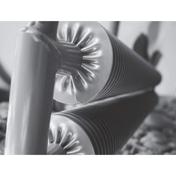 ISAN Spiral RAT3-F Bodenheizkörper Detail