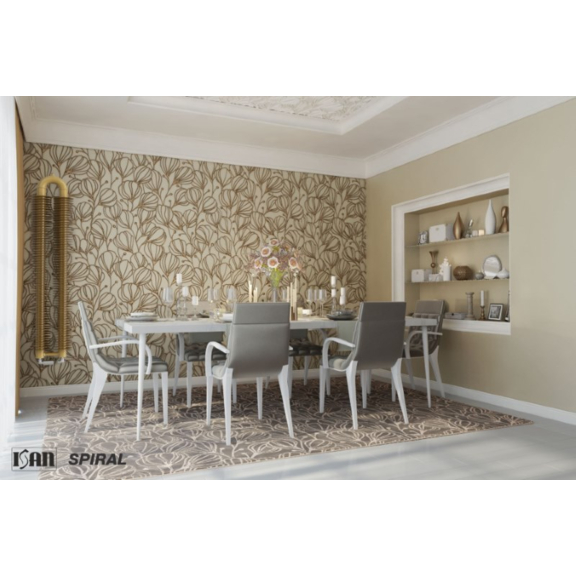 ISAN Spiral RAO2 Vertikaler Heizkörper - S04