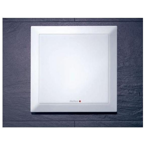 Helios MiniVent M1/100 Standardventilator mit zwei Leistungsstufen - Platzierung an Wand