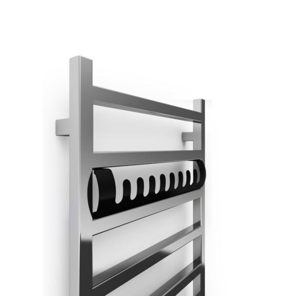 TERMA Simple One Designheizkörper 960x500 FARBE Chrome - Design-Aufhänger - Detail