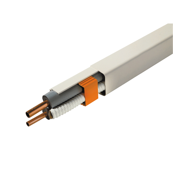 Kanal 0712BCF aus Kunststoff mit Schutzfolie