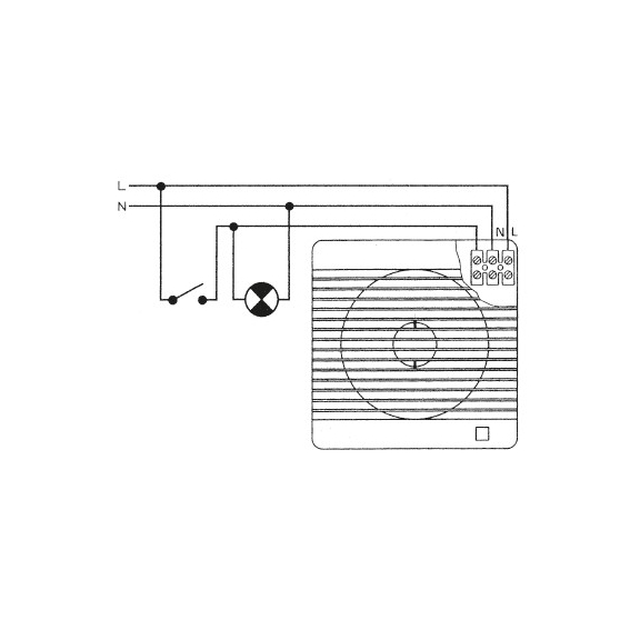 Ventilator Future 120 CT - Schaltbild