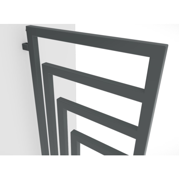 TERMA Angus DW Designheizkörper RAL7012 räumlich