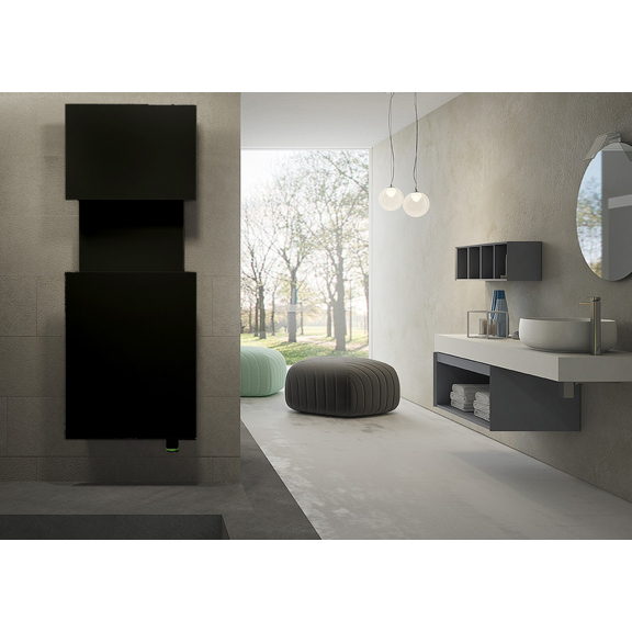 IRSAP M‘ama Badheizkörper Farbe Nero Grafite