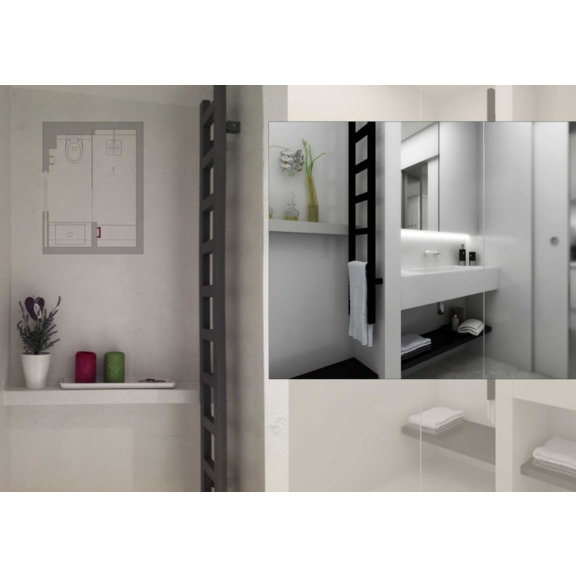 TERMA Easy vertikaler Heizkörper praktisches Design