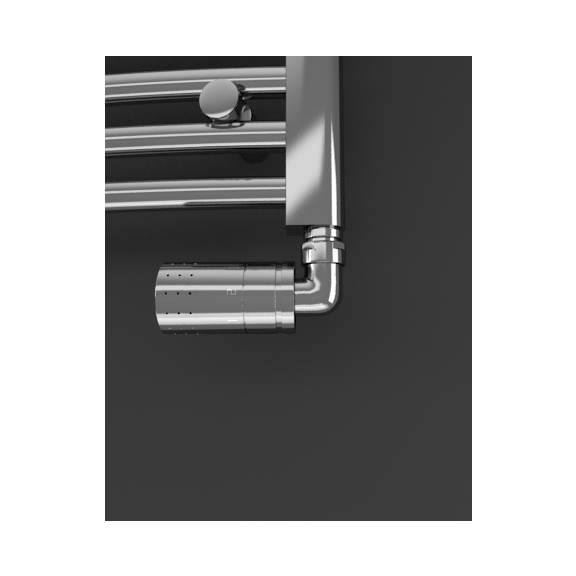 ISAN Palmyra Radius Chrom Badheizkörper