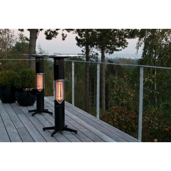 Infrarot-Heiztisch Statio Schwarz