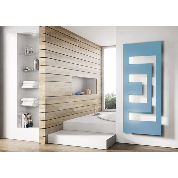 IRSAP Dedalo Designheizkörper 1600x660 Farbe Pastel Blue