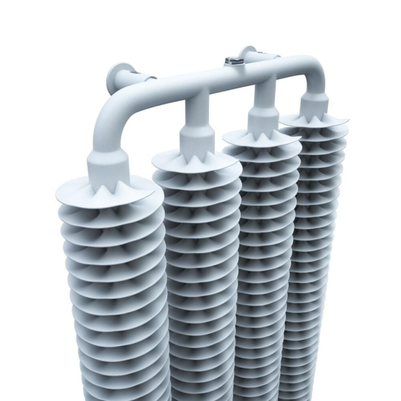 TERMA Ribbon V Retro Heizkörper Detail