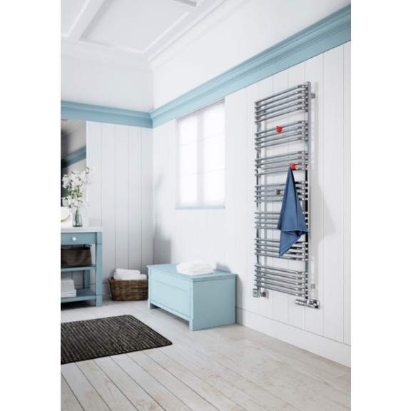 TERMA Alex Designheizkörper 1580x600 Farbe Chrom