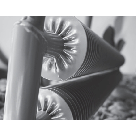 ISAN Spiral RAT2-S Selbststehender Heizkörper Detail