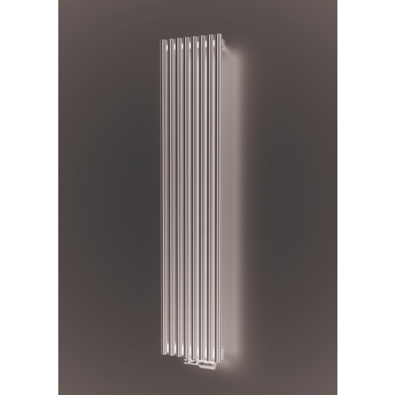 ISAN Corint Inox Vertikaler Edelstahlheizkörper 1800x370