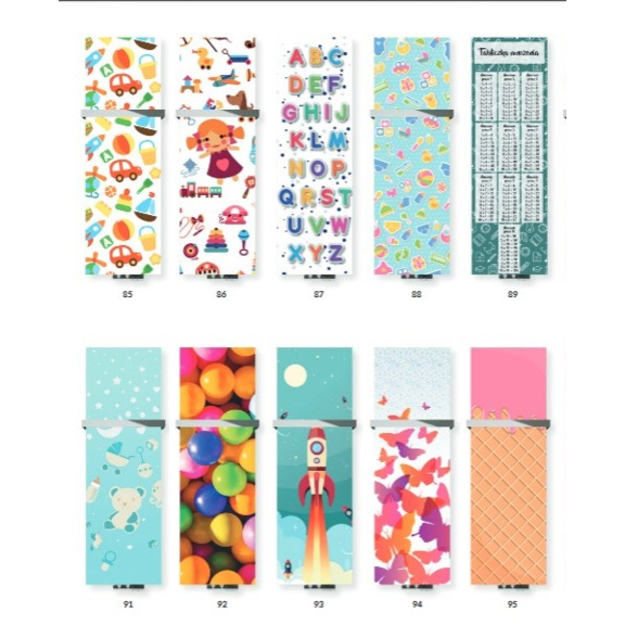 TERMA Case Slim Vertikaler Designheizkörper mit Druckmotiv - Kindermotive