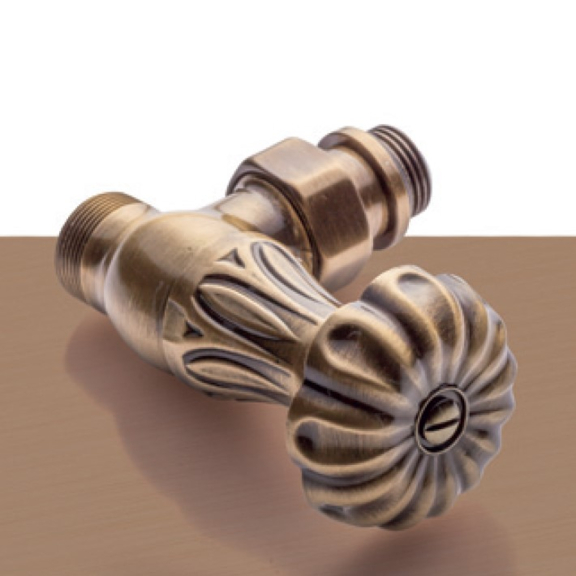 Manuelles Eck-Set Old Floral Style – Bronze