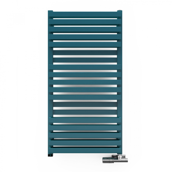 TERMA Quadrus Bold One Badheizkörper 870x450  RAL 5009