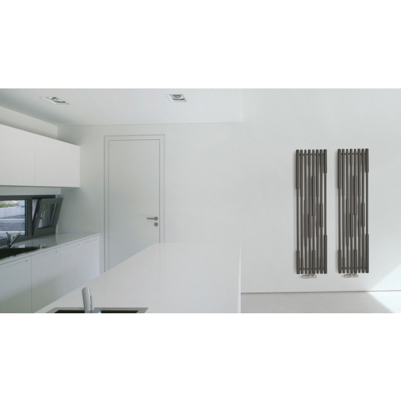 TERMA Cane Designheizkörper - Granite im modernen Interieur