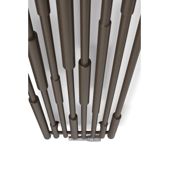 TERMA Cane Designheizkörper Farbe Granite - Detail von oben