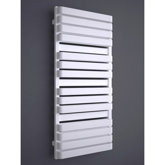 TERMA Warp T Bold Designheizkörper 1110x500 RAL 9016 Standardfarbe weiß