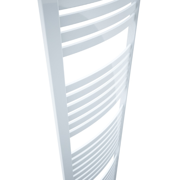 TERMA Dexter One Badheizkörper 1760x500 RAL 9016 Detail