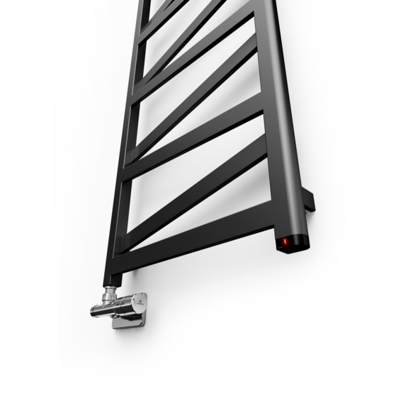 TERMA Vipera ONE Designheizkörper 1230x500 Farbe Granite Detail