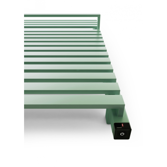 TERMA City Badheizkörper - 780x500 RAL6019 Ansicht von unten