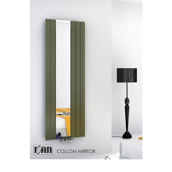 ISAN Collom Mirror Wasserheizkörper mit Spiegel
