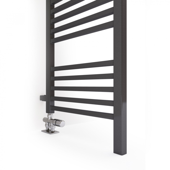 TERMA Bone DW Badheizkörper Farbe Granite - Raumtrenner