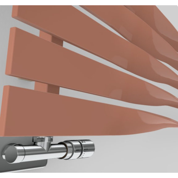 TERMA Cyklon H Designheizkörper - Farbvariante RAL3012