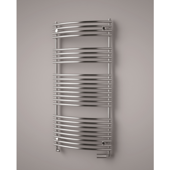 ISAN Ikaria Radius Badheizkörper 1212x600 - Chrom