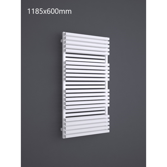 TERMA Quadrus Bold One Badheizkörper 1185x600 RAL 9016