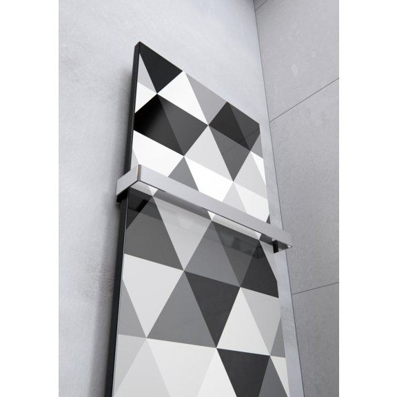 TERMA Case Slim Designheizkörper mit Druckmotiv - Muster 6