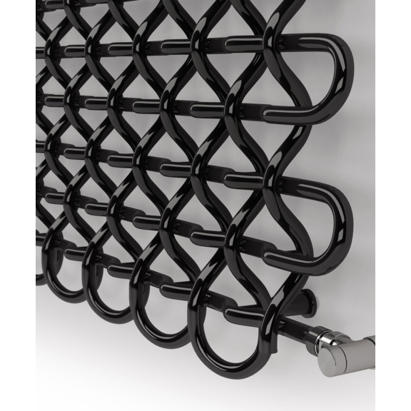 TERMA PLC H Designheizkörper 463x1600 RAL 9005 Detail