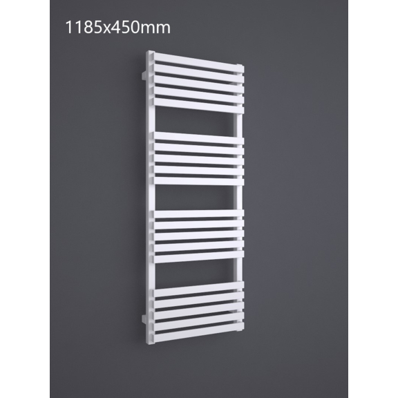 TERMA Quadrus Slim One Designheizkörper 1185x450 RAL 9016