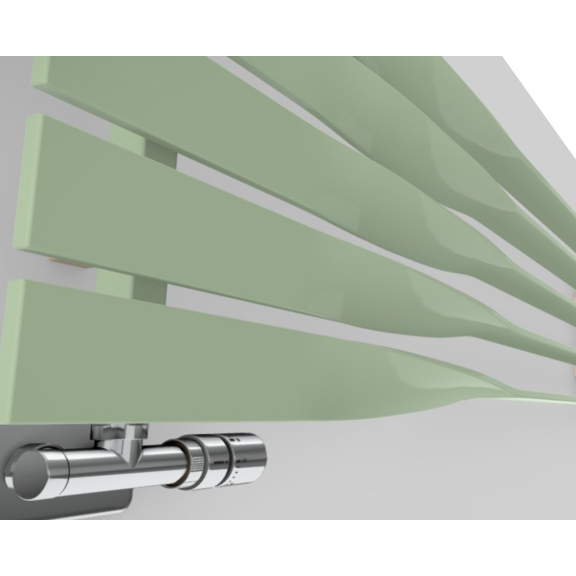 TERMA Cyklon H Designheizkörper - Farbvariante RAL6019
