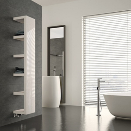 IRSAP Quadraqua Designheizkörper 1828x300 L Farbe Bianco Perla